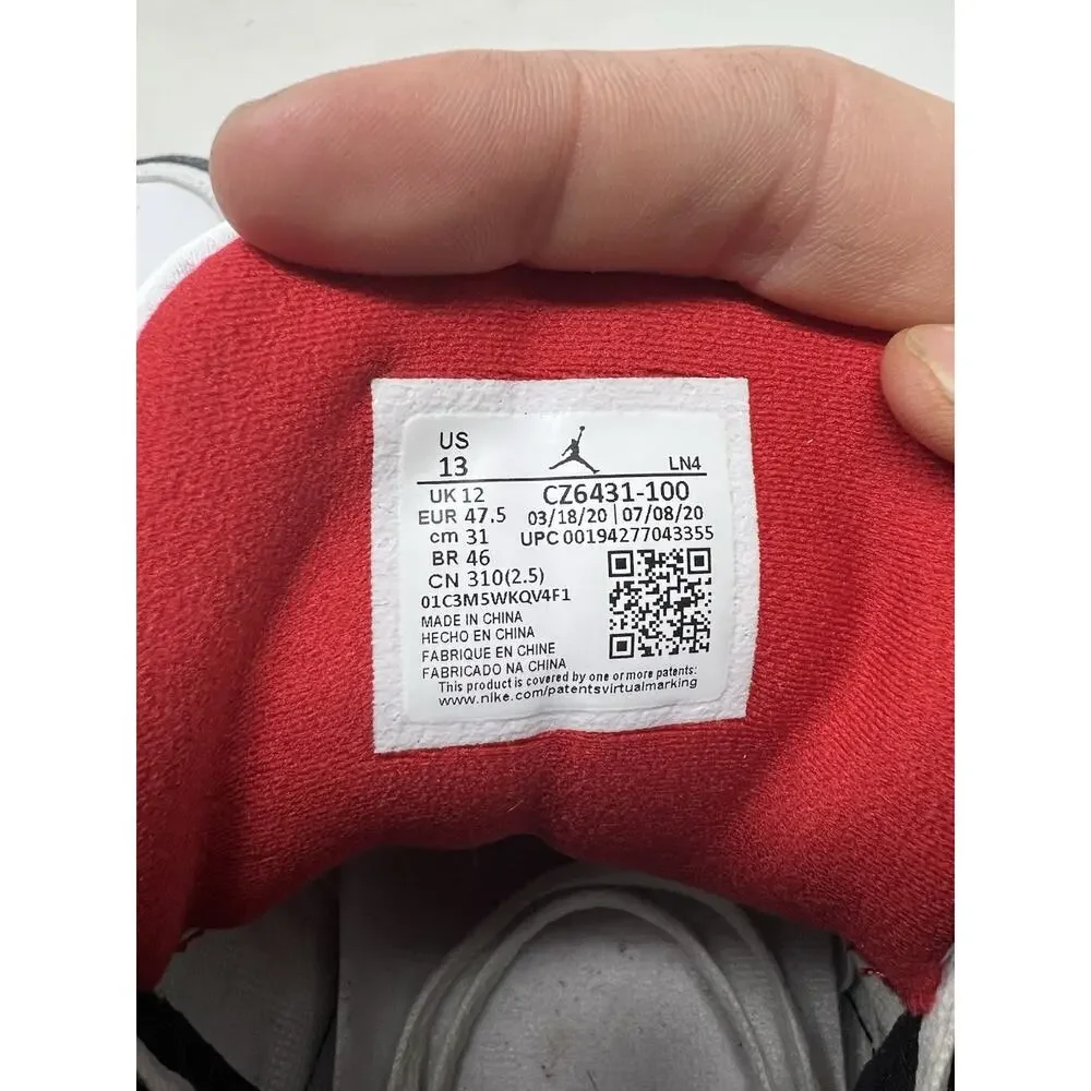Jordan 3 Retro Denim SE Fire Red 2020 |‎ Size 13M
